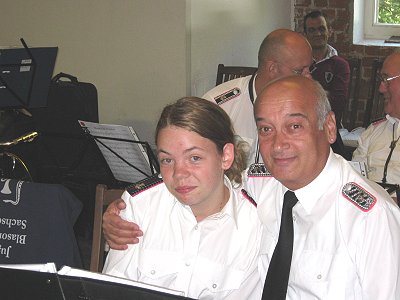 Amtswehrfest 2011 in Basthorst mit dem Musikzug M&ouml;hnsen und dem Jugendblasorchester Sachsenwald