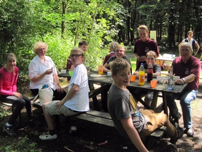 Tagesausflug der Jugendabteilung der Möhnsener Musikanten zum Bosseln 