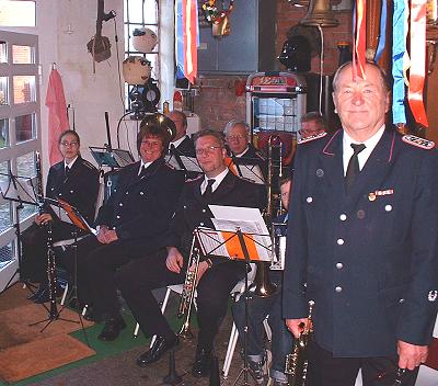 Erntedankfest 2005 in Dahmker auf Hof Wendt