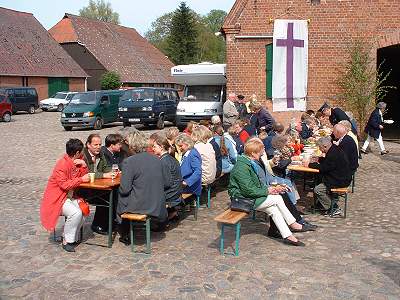 Nach dem Gottesdienst
