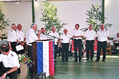 Ehrungen für 40 Jahre aktive Tätigkeit zur Förderung der Musik