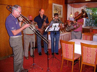 Geburtstagsständchen im Hotel Braunsbergerhof in Lana