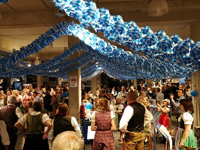 Möhnsener Musikanten sorgen seit 11 Jahren für Stimmung auf einem Hamburger Oktoberfest