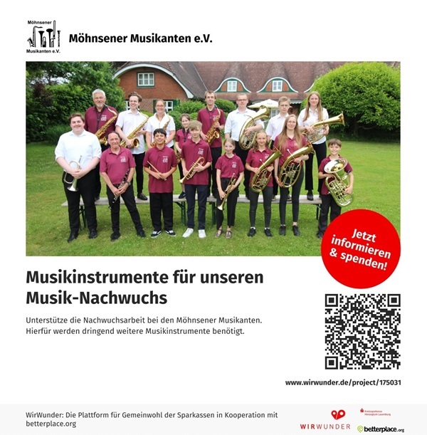 Bild anklicken, dann geht zum Spendenportal